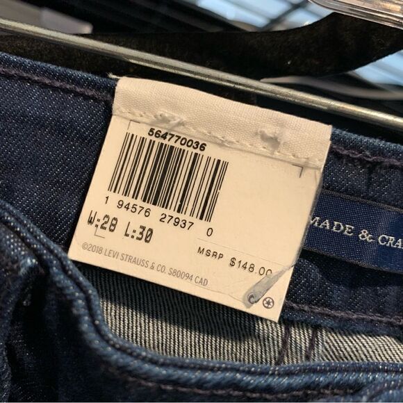 Nwt Levi’s Made & Crafted 721 High Rise Skinny 28/30 - Picture 3 of 10